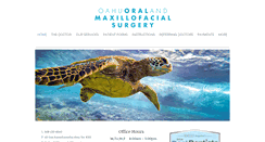 Desktop Screenshot of oahuoralsurgery.com